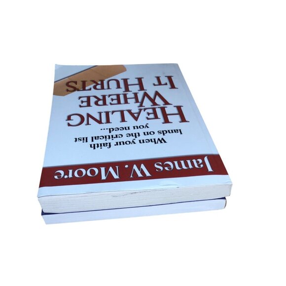 Healing Where It Hurts Lord Give Me Patience James W Moore Christian Living Book - Picture 5 of 9